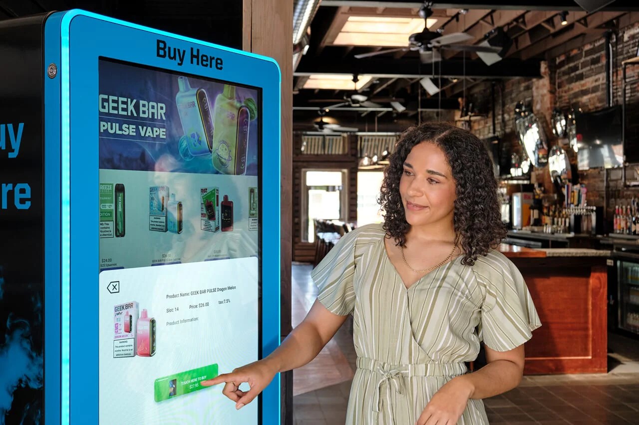 Vape vending machine